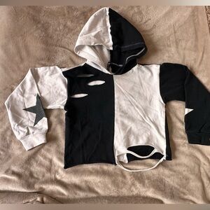 Revelation Black and White Hoodie